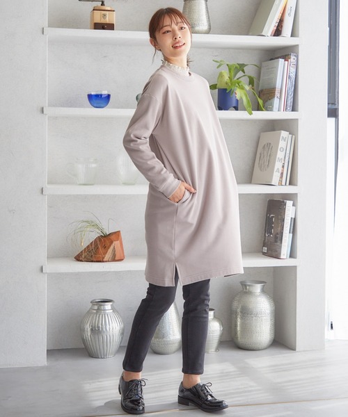 Honeys（ハニーズ）の「暖デニムスキニー６７丈（デニムパンツ・レディース・インディゴブルー/ブラック・LL/M/S/SS/L）」の5枚目の写真