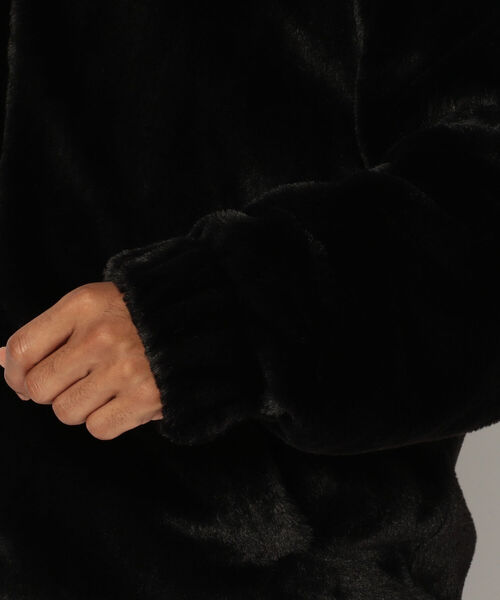 LUSOR（ルーソル）の「LUSOR（ルーソル）エコファーブルゾン（ブルゾン・メンズ・ブラック/ベージュ・MEDIUM/LARGE）」の8枚目の写真