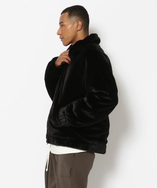 LUSOR（ルーソル）の「LUSOR（ルーソル）エコファーブルゾン（ブルゾン・メンズ・ブラック/ベージュ・MEDIUM/LARGE）」の17枚目の写真