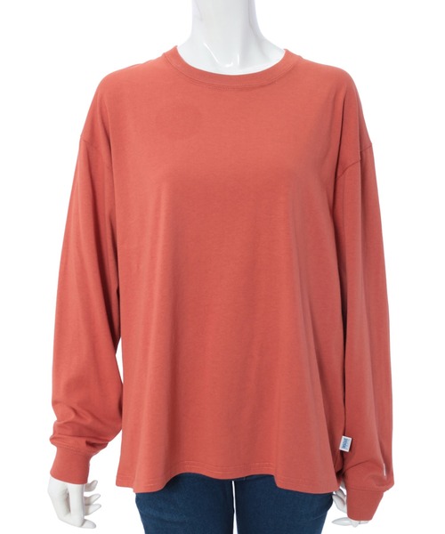 DISCUS ATHLETIC(ディスカス アスレチック)の「【DISCUS ATHLETIC】USAコットンロングTシャツ(Tシャツ/カットソー・レディース・ホワイト/ブラウン/オレンジ/ブラック/カーキ/パープル・LARGE/MEDIUM/X-LARGE)」の14枚目の写真