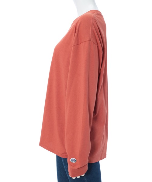 DISCUS ATHLETIC(ディスカス アスレチック)の「【DISCUS ATHLETIC】USAコットンロングTシャツ(Tシャツ/カットソー・レディース・ホワイト/ブラウン/オレンジ/ブラック/カーキ/パープル・LARGE/MEDIUM/X-LARGE)」の16枚目の写真
