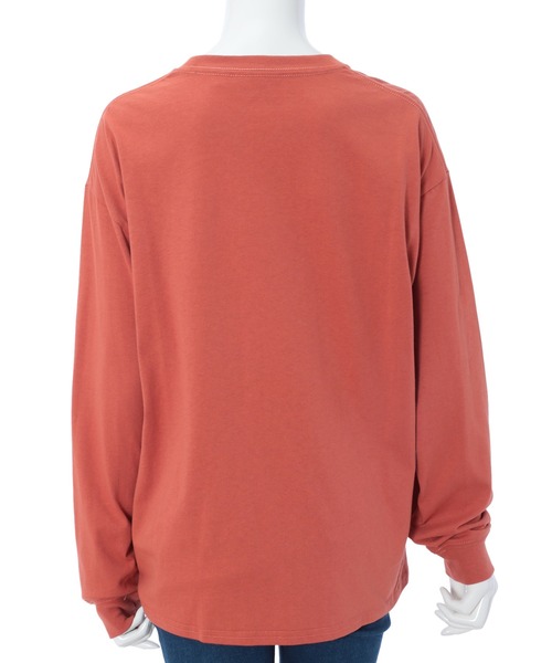 DISCUS ATHLETIC(ディスカス アスレチック)の「【DISCUS ATHLETIC】USAコットンロングTシャツ(Tシャツ/カットソー・レディース・ホワイト/ブラウン/オレンジ/ブラック/カーキ/パープル・LARGE/MEDIUM/X-LARGE)」の11枚目の写真