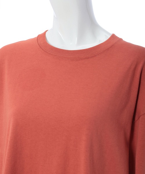 DISCUS ATHLETIC(ディスカス アスレチック)の「【DISCUS ATHLETIC】USAコットンロングTシャツ(Tシャツ/カットソー・レディース・ホワイト/ブラウン/オレンジ/ブラック/カーキ/パープル・LARGE/MEDIUM/X-LARGE)」の18枚目の写真