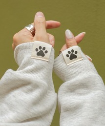 PairPair | アニマルピスネーム付きプルオーバー(ユニセックス)(スウェット)