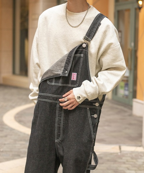 PairPair（ペアペア）の「アニマルピスネーム付きプルオーバー(ユニセックス)（スウェット・レディース・ネイビー/グリーン/オートミール・FREE）」の4枚目の写真