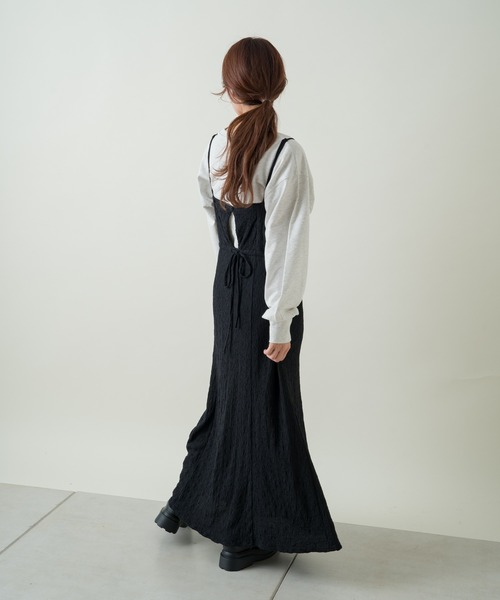 Kastane（カスタネ）の「ロゴミニ裏毛ロンT（Tシャツ/カットソー・レディース・ライトグレー/サックスブルー/グリーン・FREE）」の22枚目の写真