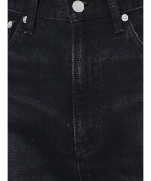 CALNAMUR（カルナムール）の「センタープレススリットブラックデニム（デニムパンツ・レディース・ブラック・SMALL/MEDIUM）」の14枚目の写真