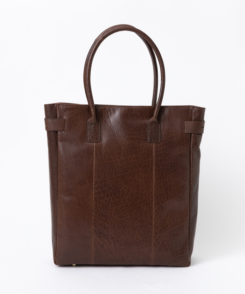 alfredoBANNISTER（アルフレッドバニスター）の「【一部店舗＋WEB限定】縦型 レザートート（トートバッグ・メンズ・ブラック/ダークブラウン・フリー）」の15枚目の写真