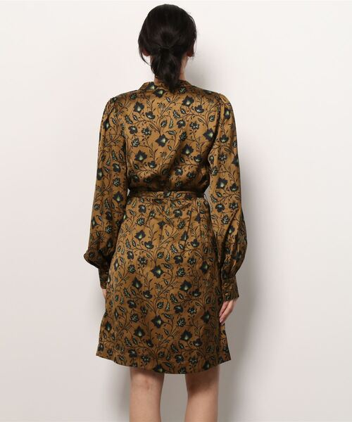 MAISON SCOTCH（メゾンスコッチ）の「ウエストマーク ドレス【163871】（ワンピース・レディース・ブラウン系その他・X-SMALL/SMALL）」の2枚目の写真