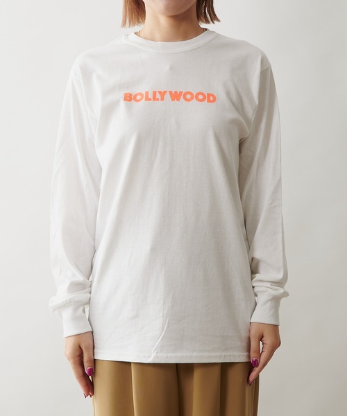 Omekashi（オメカシ）の「ベナレス BOLLYWOODロングTシャツ（Tシャツ/カットソー・レディース・オフホワイト/アイボリー/ホワイト・FREE）」の10枚目の写真