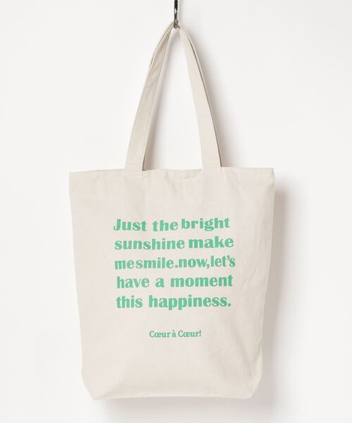 Per sist ence（パーシエンス）の「新柄入荷/ファスナー付きグラフィックA4トートバッグ（トートバッグ・レディース・ネイビー/オフホワイト/グレー/アイボリー/ホワイト系その他2/ホワイト系その他/グリーン/ブルー/ベージュ/ホワイト系/ラベンダー/ホワイト系2/ホワイト系1/ホワイト系3/ブラック/ブラック系1/P/O/N/L/K/J/E/D/M/Q/S/R/T/U・FREE）」の14枚目の写真