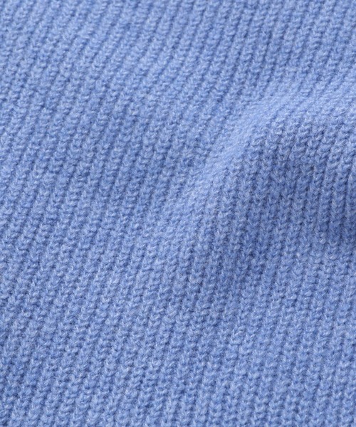 LEPSIM（レプシィム）の「5ゲージ畦袖ボリュームプルオーバー　219652（ニット/セーター・レディース・イエロー/ブルー/モカ/チャコールグレー・FREE）」の19枚目の写真