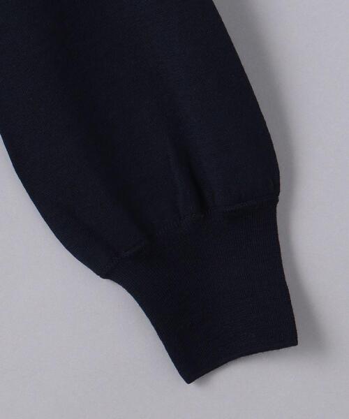 Gunn Johansson（グンヨハンソン）の「＜Gunn Johansson（グン ヨハンソン）＞ボウタイ ニット（ニット/セーター・レディース・ネイビー/オフホワイト・38）」の13枚目の写真