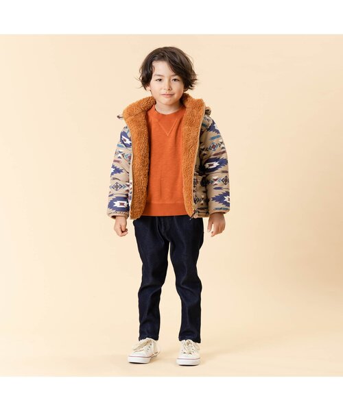 F.O.KIDS（エフオーキッズ）の「ストレッチテーパードパンツ（その他パンツ・キッズ・ネイビー/カーキ/ブラウン/ブルー・120/90/95/140/80/130/100/110）」の16枚目の写真