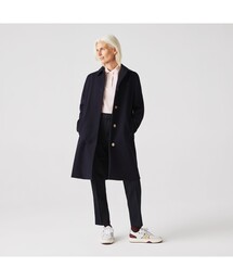 LACOSTE | クラッシックウール混ステンカラーコート(ステンカラーコート)