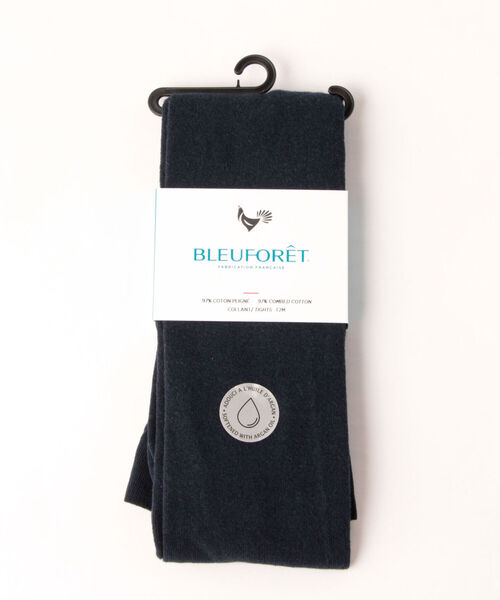 NOLLEY’S（ノーリーズ）の「【BLUEFORET/ブルーフォレ】プレーンタイツ（タイツ/ストッキング・レディース・チャコールグレー/ライトグレー/ブラック/ネイビー・FREE）」の4枚目の写真