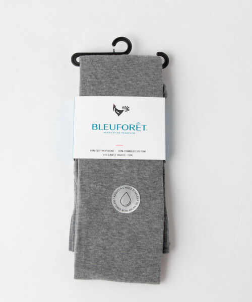 NOLLEY’S（ノーリーズ）の「【BLUEFORET/ブルーフォレ】プレーンタイツ（タイツ/ストッキング・レディース・チャコールグレー/ライトグレー/ブラック/ネイビー・FREE）」の3枚目の写真