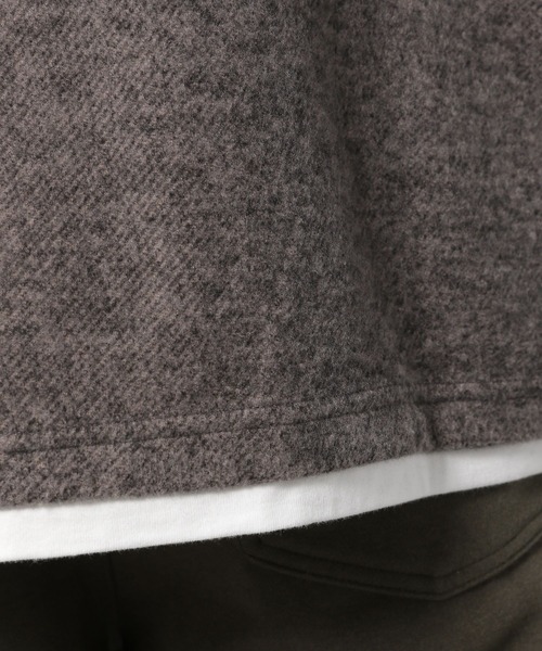 LAKOLE（ラコレ）の「TRフリースレイヤードプルオーバー / 239585（Tシャツ/カットソー・メンズ・ベージュ/ネイビー/ロイヤルブルー/チャコール・MEDIUM/LARGE/X-LARGE）」の14枚目の写真