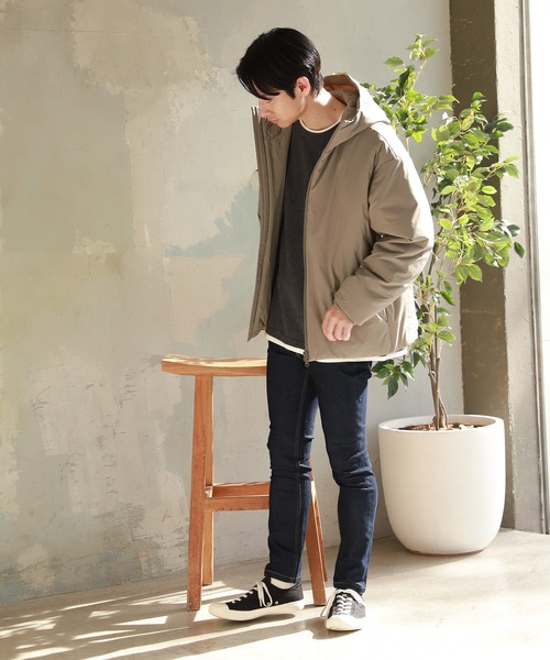 LAKOLE（ラコレ）の「TRフリースレイヤードプルオーバー / 239585（Tシャツ/カットソー・メンズ・ベージュ/ネイビー/ロイヤルブルー/チャコール・MEDIUM/LARGE/X-LARGE）」の19枚目の写真