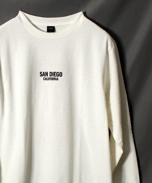 AVIREX（アヴィレックス）の「リターンド セーラー ロングスリーブ Tシャツ / RETURNED SAILOR LONG SLEEVE T-SHIRT / アヴィレックス / AVIREX（Tシャツ/カットソー・メンズ・オフホワイト/ブラック/カーキ/ライトピンク/ライトグレー・MEDIUM/LARGE/X-LARGE/XX-LARGE）」の6枚目の写真