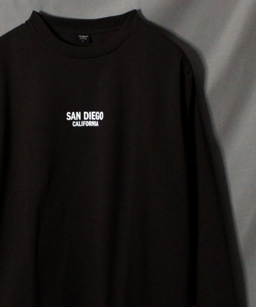 AVIREX（アヴィレックス）の「リターンド セーラー ロングスリーブ Tシャツ / RETURNED SAILOR LONG SLEEVE T-SHIRT / アヴィレックス / AVIREX（Tシャツ/カットソー・メンズ・オフホワイト/ブラック/カーキ/ライトピンク/ライトグレー・MEDIUM/LARGE/X-LARGE/XX-LARGE）」の9枚目の写真