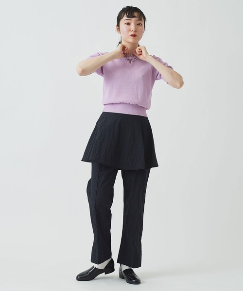 I am I in fact...（アイアムアイインファクト）の「●Shay Shay ナイロン スカパン（その他パンツ・レディース・ピンク/グリーン/ブラック・FREE）」の10枚目の写真