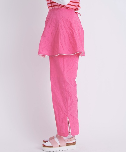 I am I in fact...（アイアムアイインファクト）の「●Shay Shay ナイロン スカパン（その他パンツ・レディース・ピンク/グリーン/ブラック・FREE）」の22枚目の写真