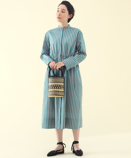 セール ワンピース ドレス Martinique マルティニーク のワンピース Martinique コットンリネンカラーストライプワンピース A0326fa114 をセール価格で購入できます Martinique Martinique コットンリネンカラーストライプワンピース ワンピース ワンピース