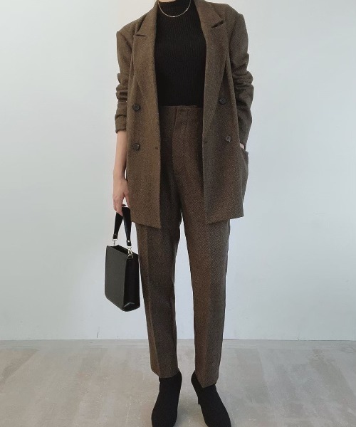 ACYM（アシーム）の「Herringbone check パンツ（その他パンツ）」 - WEAR