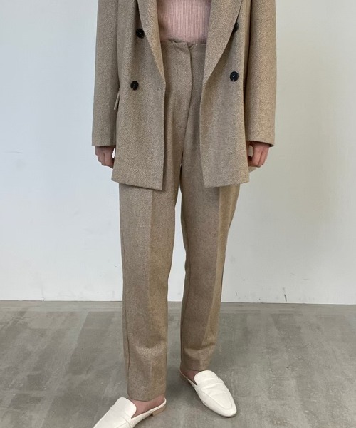 ACYM（アシーム）の「Herringbone check パンツ（その他パンツ）」 - WEAR