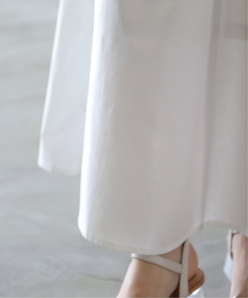 RAY CASSIN（レイカズン）の「ウエストタックロングフレアスカート（スカート・レディース・ブラック/オフホワイト/ベージュ・FREE）」の19枚目の写真