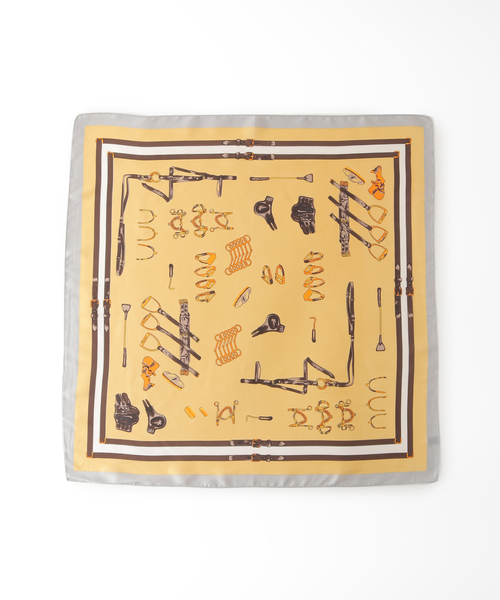 Simplicite(サンプリシテ)の「Assortスカーフ1(ストール/ショール・レディース・ネイビー/イエロー/ブルー系その他・FREE)」の21枚目の写真