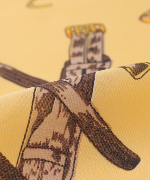 Simplicite(サンプリシテ)の「Assortスカーフ1(ストール/ショール・レディース・ネイビー/イエロー/ブルー系その他・FREE)」の18枚目の写真