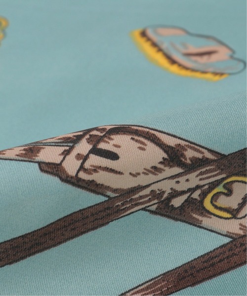 Simplicite(サンプリシテ)の「Assortスカーフ1(ストール/ショール・レディース・ネイビー/イエロー/ブルー系その他・FREE)」の7枚目の写真