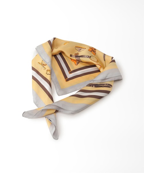 Simplicite(サンプリシテ)の「Assortスカーフ1(ストール/ショール・レディース・ネイビー/イエロー/ブルー系その他・FREE)」の16枚目の写真