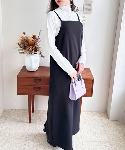 GeeRA（ジーラ）の「ハイネックメローリブトップス（Tシャツ/カットソー・レディース・ブラック/ミント/アイボリー・MEDIUM/X-LARGE/LARGE）」の7枚目の写真