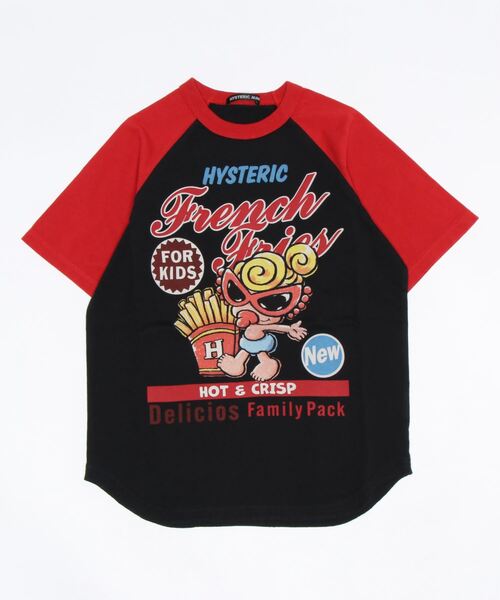 HYSTERIC SWEETS&DELIプリント ラグラン半袖Tシャツ