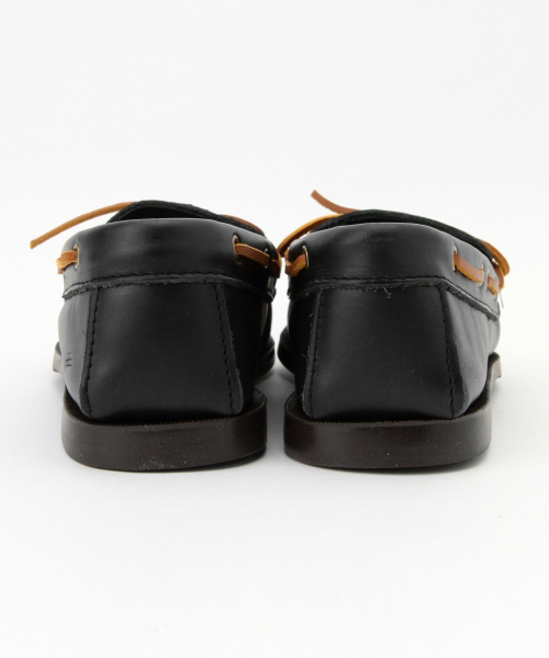 Minnetonka（ミネトンカ）の「 MINNETONKA / キャンプモカシン（モカシン/デッキシューズ・メンズ・ライトブラウン/ブラック・8.5inch/8inch/9inch/7.5inch/9.5inch）」の15枚目の写真