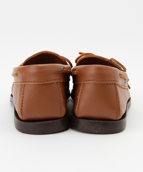 Minnetonka（ミネトンカ）の「 MINNETONKA / キャンプモカシン（モカシン/デッキシューズ・メンズ・ライトブラウン/ブラック・8.5inch/8inch/9inch/7.5inch/9.5inch）」の12枚目の写真