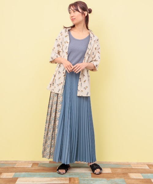 チチカカ（チチカカ）の「【ユニセックス】総柄プリントシャツ（シャツ/ブラウス・メンズ・その他1/その他2・MEDIUM/LARGE）」の7枚目の写真