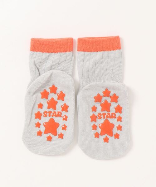 Anuenue（アヌエヌエ）の「キッズ イラスト＆ロゴ入りクルー丈ソックス（ソックス/靴下・キッズ・A/B/C/D/E/F/G/H/I/J・FREE）」の17枚目の写真