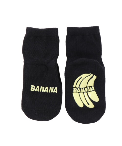 Anuenue（アヌエヌエ）の「キッズ イラスト＆ロゴ入りクルー丈ソックス（ソックス/靴下・キッズ・A/B/C/D/E/F/G/H/I/J・FREE）」の3枚目の写真