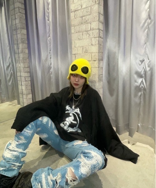 XU（エックスユー）の「【Never mind the XU】METALLICA long sleeve tee / 【ネバーマインド ザ エックスユー】メタリカロゴ長袖Tシャツ（Tシャツ/カットソー・メンズ・ホワイト/ブラック・ONE SIZE）」の5枚目の写真