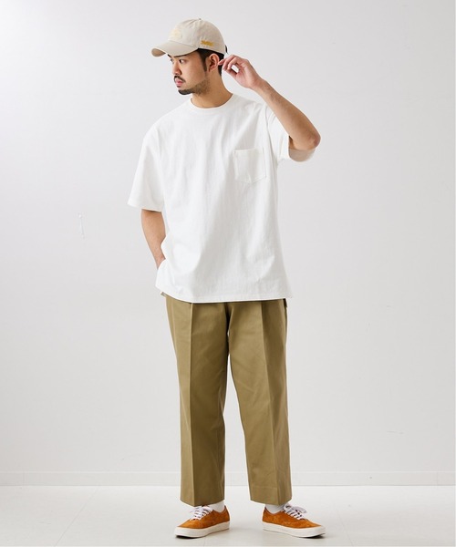 417 EDIFICE(フォーワンセブンエディフィス)の「【fosterr / フォスター】アスレチックTシャツ(Tシャツ/カットソー・メンズ・ホワイト/ベージュ/グレー/ブルー・MEDIUM/LARGE)」の12枚目の写真