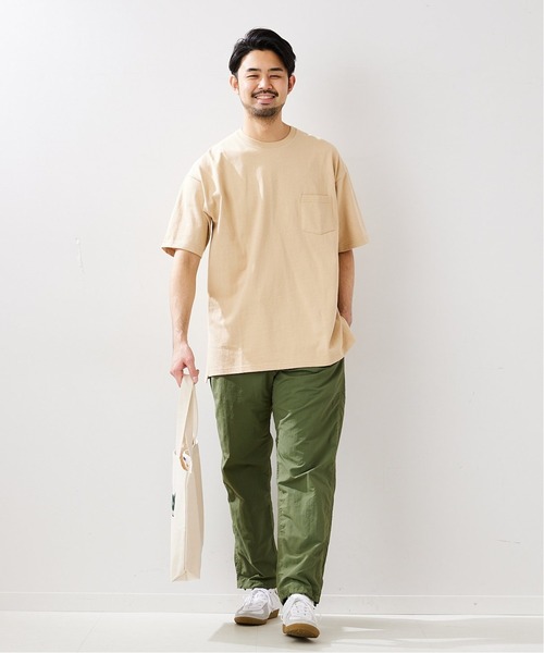 417 EDIFICE(フォーワンセブンエディフィス)の「【fosterr / フォスター】アスレチックTシャツ(Tシャツ/カットソー・メンズ・ホワイト/ベージュ/グレー/ブルー・MEDIUM/LARGE)」の15枚目の写真