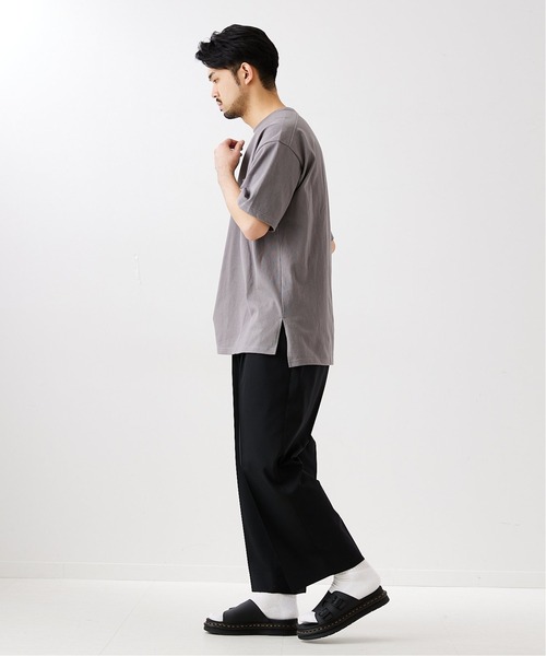 417 EDIFICE(フォーワンセブンエディフィス)の「【fosterr / フォスター】アスレチックTシャツ(Tシャツ/カットソー・メンズ・ホワイト/ベージュ/グレー/ブルー・MEDIUM/LARGE)」の8枚目の写真
