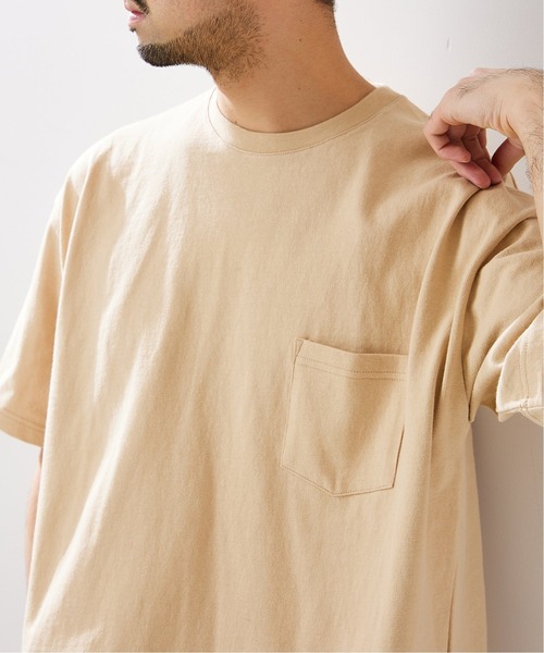 417 EDIFICE(フォーワンセブンエディフィス)の「【fosterr / フォスター】アスレチックTシャツ(Tシャツ/カットソー・メンズ・ホワイト/ベージュ/グレー/ブルー・MEDIUM/LARGE)」の5枚目の写真