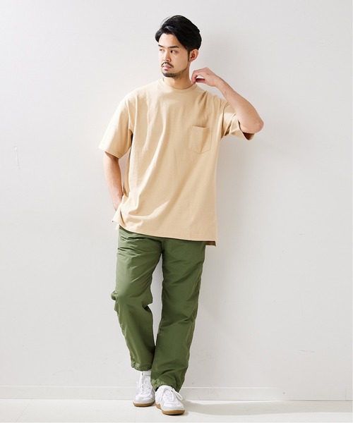 417 EDIFICE(フォーワンセブンエディフィス)の「【fosterr / フォスター】アスレチックTシャツ(Tシャツ/カットソー・メンズ・ホワイト/ベージュ/グレー/ブルー・MEDIUM/LARGE)」の16枚目の写真