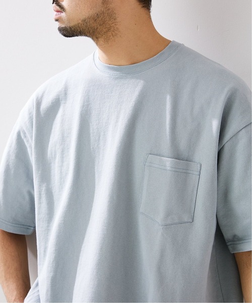 417 EDIFICE(フォーワンセブンエディフィス)の「【fosterr / フォスター】アスレチックTシャツ(Tシャツ/カットソー・メンズ・ホワイト/ベージュ/グレー/ブルー・MEDIUM/LARGE)」の19枚目の写真