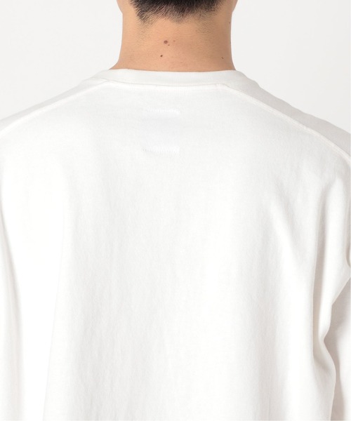 417 EDIFICE(フォーワンセブンエディフィス)の「【fosterr / フォスター】アスレチックTシャツ(Tシャツ/カットソー・メンズ・ホワイト/ベージュ/グレー/ブルー・MEDIUM/LARGE)」の13枚目の写真